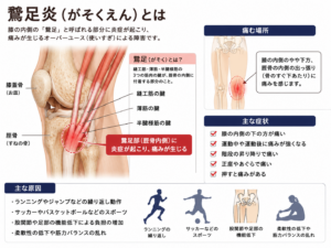 鵞足炎